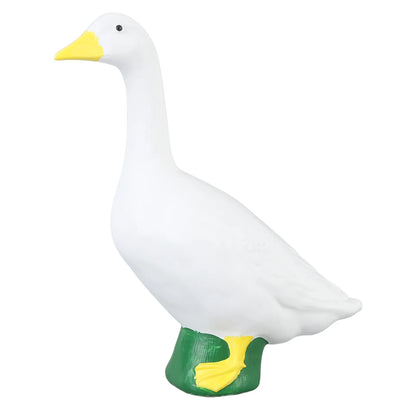 🦢 Dekorativ Gåsestatue – Naturtro Hagepynt for Hjem og Hage