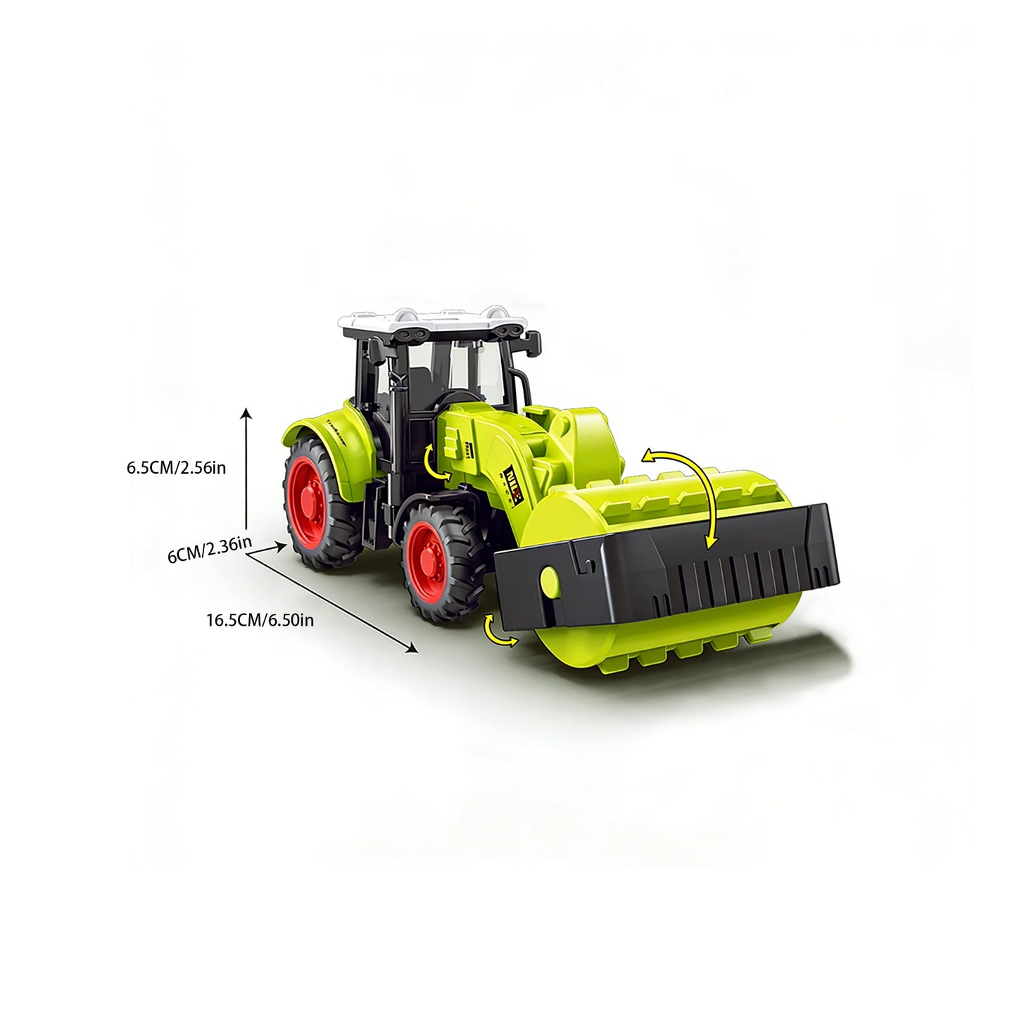Gårdsmaskiner for Barn – Inertial Lekesett med Skurtresker og traktor
