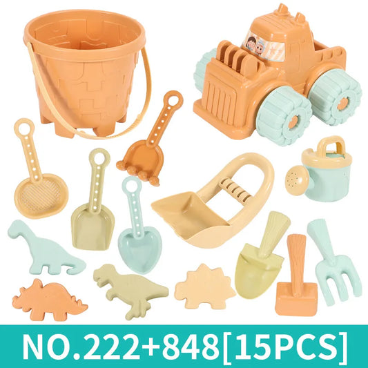 Strandlekesett for Barn – Bygg Fantastiske Sandslott Hele Sommeren 🏖️🏰